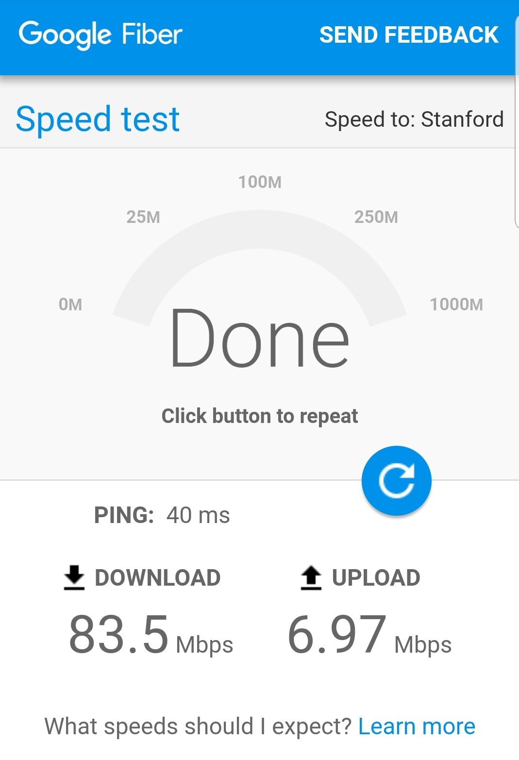 Google Internet Speed Test on Mobile AGoogle Internet Speed Test on Mobile