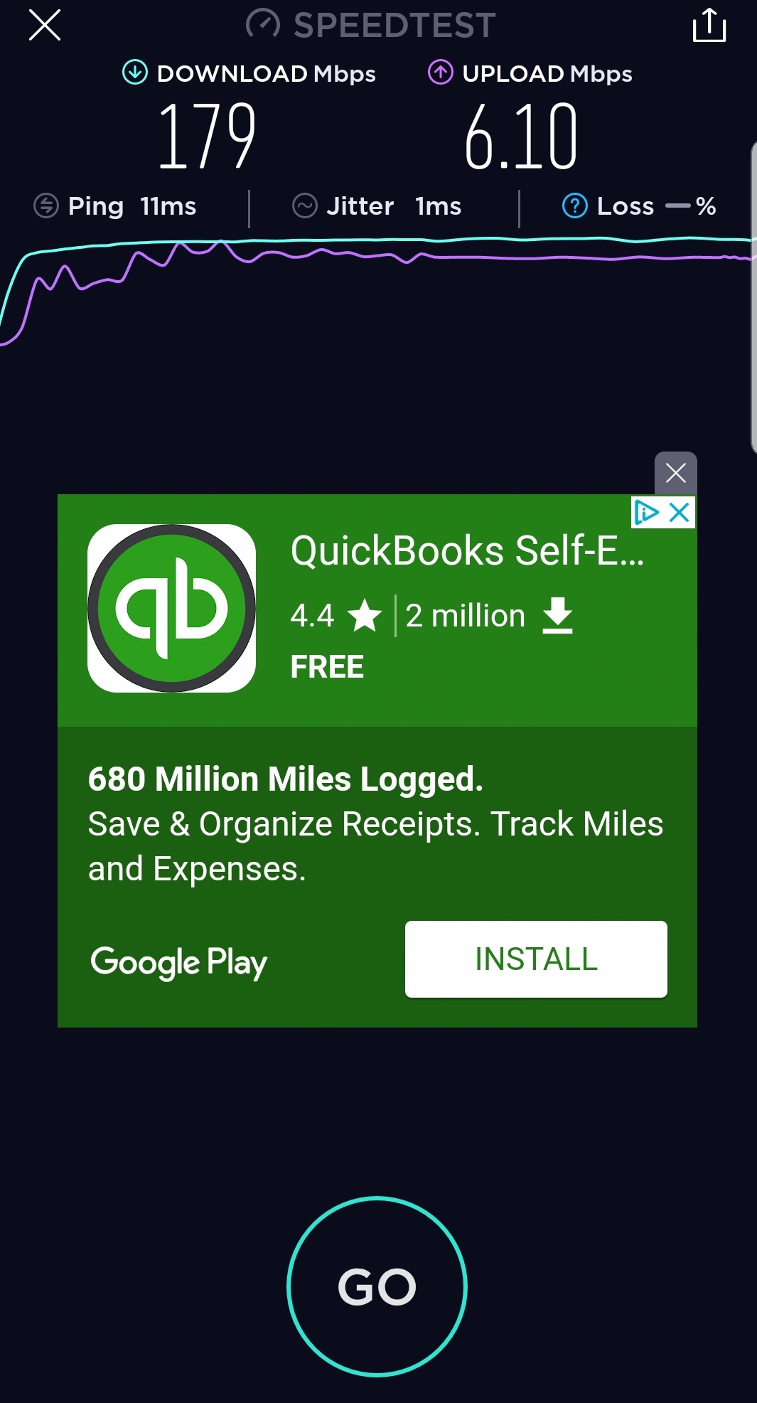 Google Internet Speed Test on Mobile AGoogle Internet Speed Test on Mobile